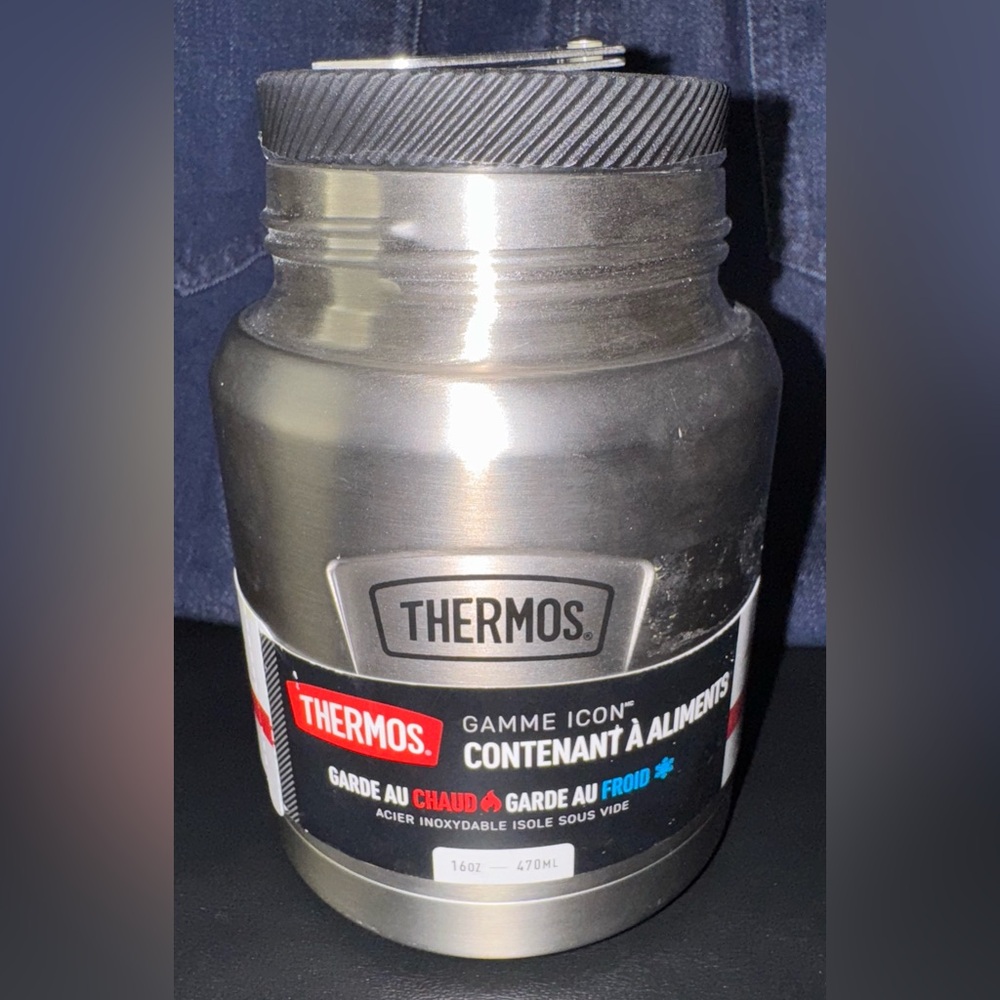Thermos Icon Series Stainless Steel Container, NEW (CL)